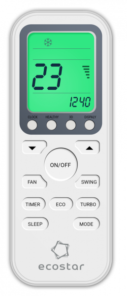 ECOSTAR ���������� ����� ������ �����-������� ����� RAY MULTI DC EU Inverter 2023 KVS-IMR09ST/IN